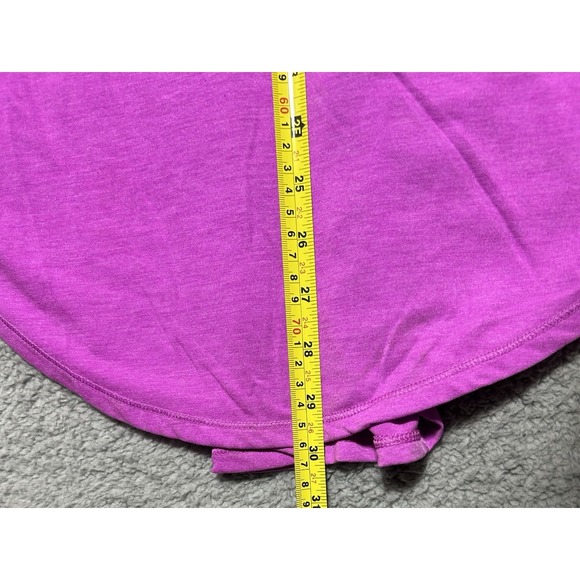 Under Armour Shirt Women XL Pink Vented Back Athletic Workout Running Jogging - Picture 3 of 11